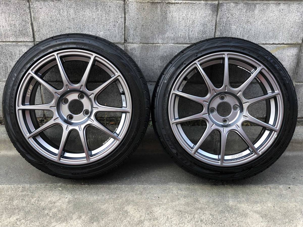 gtx01 SSR pcd100 4穴 ssr GT 17インチ PCD100 GTX01 タナベ 8.0j BBS 9