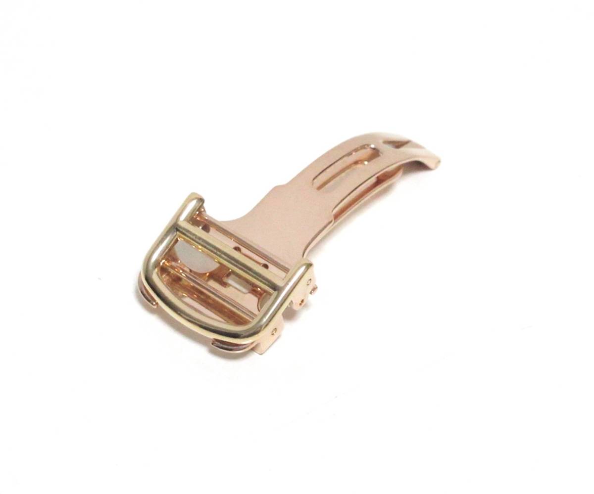 カルティエ Cartier 純正 K18PG 腕時計パーツ 純正Dバックル Dバックル 