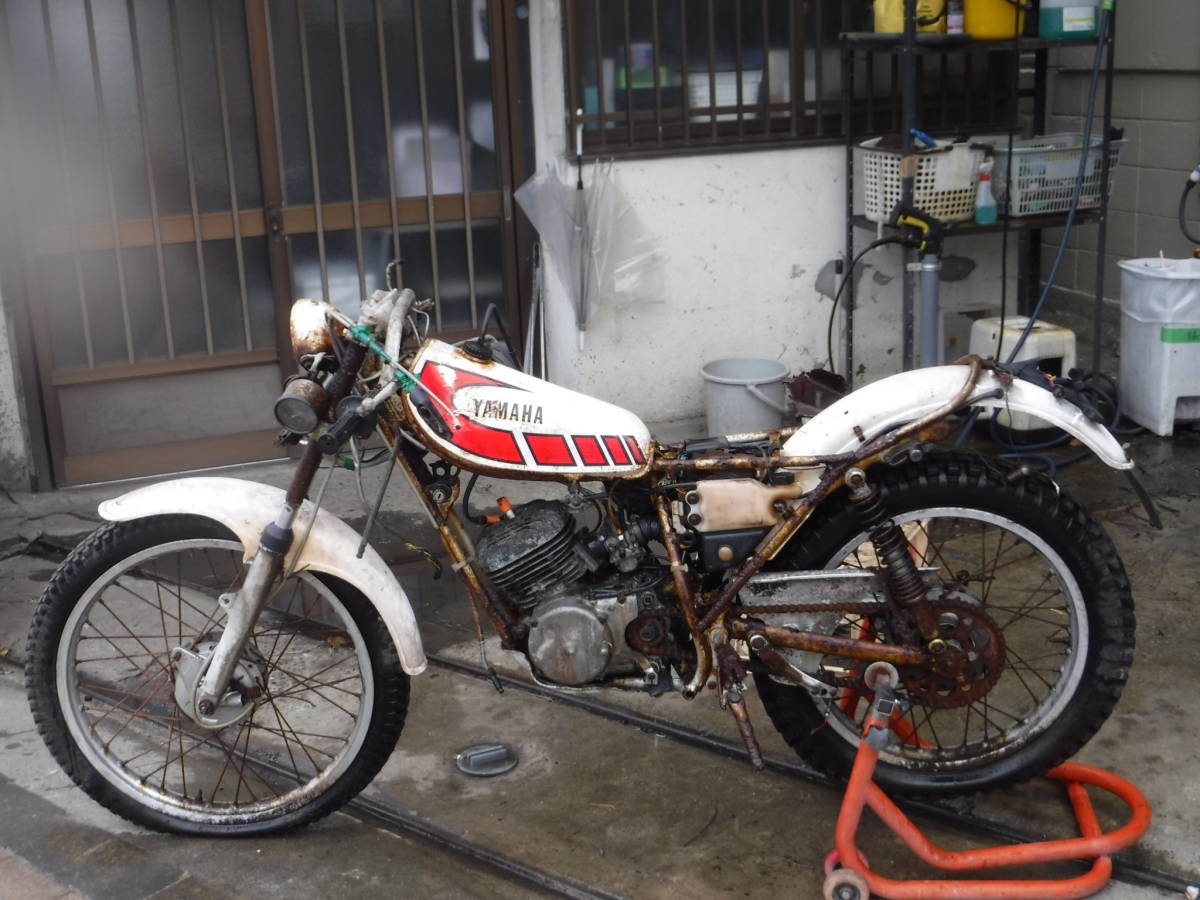 TY125 ヤマハ 0 Yahoo!オークション 改 175cc 1 エンジン換装 - 実 