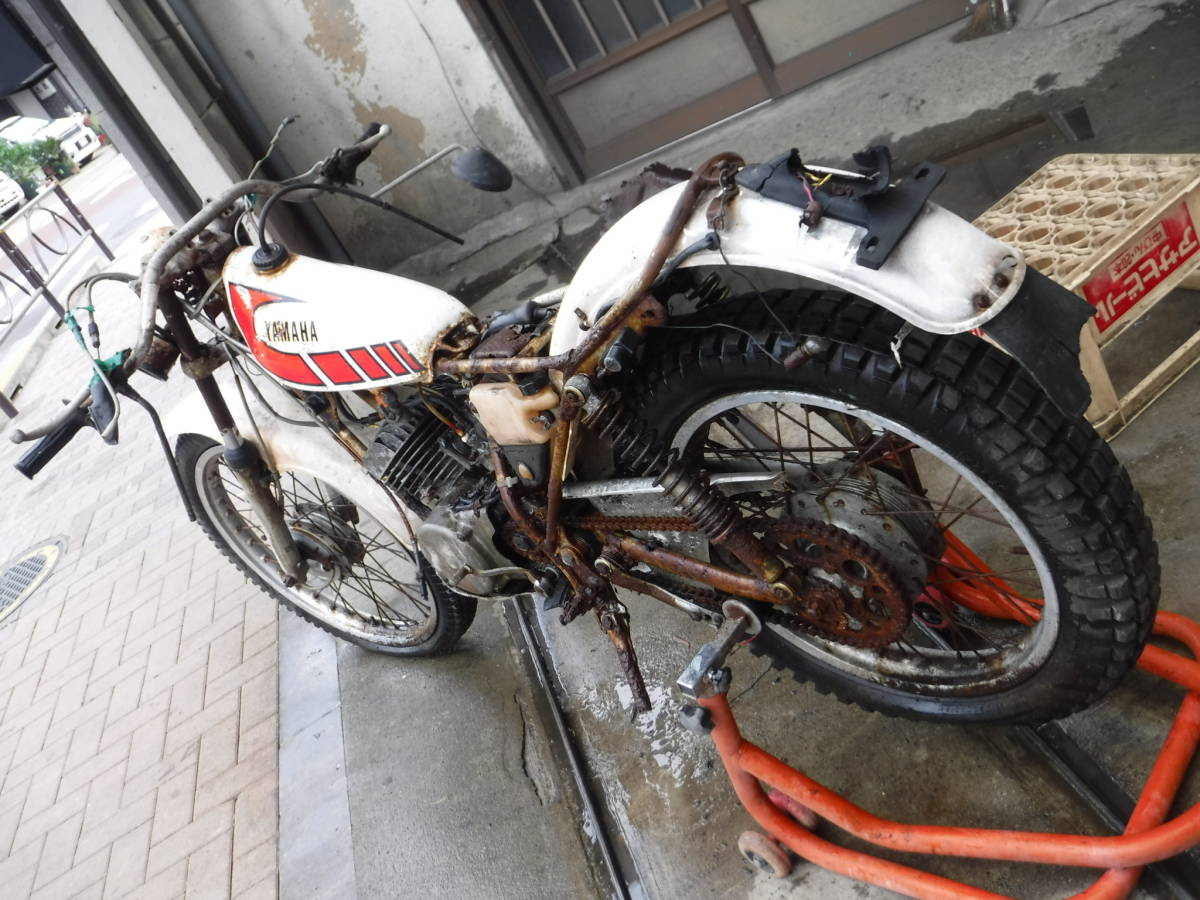 TY125 ヤマハ 0 Yahoo!オークション 改 175cc 1 エンジン換装 - 実 