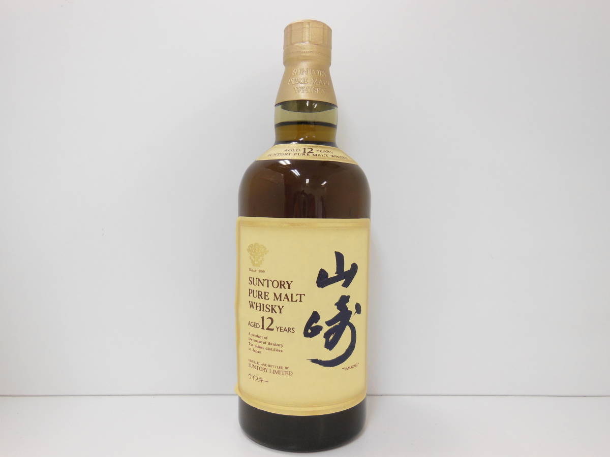 山崎 12年 未開栓 - 750ml サントリーピュアモルトウイスキー 日本の