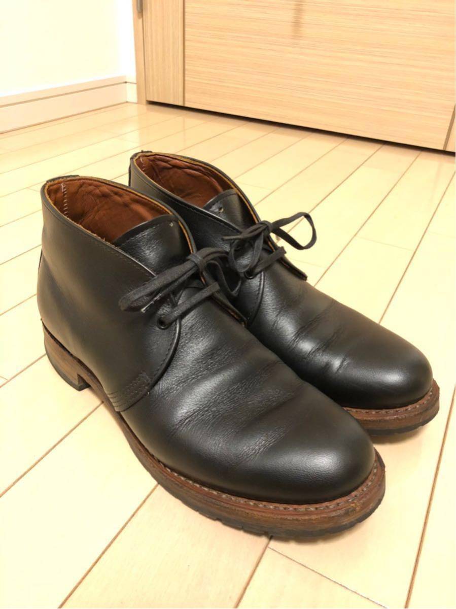 REDWING 26cm 9024 ベックマン チャッカ ブーツ ブラック 【公式通販】