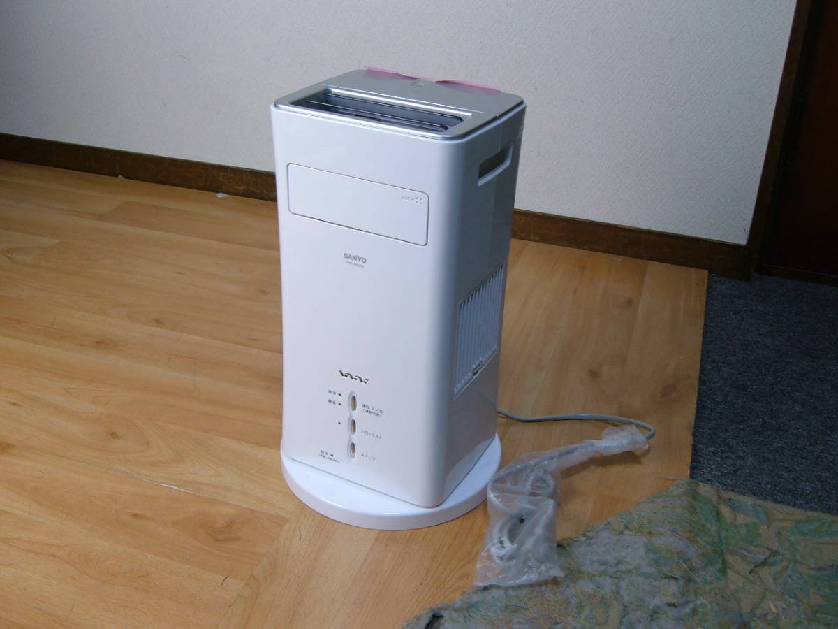91 【未使用】サンヨー 小型空間清浄器 VWP-MF20A(S) ミストファン