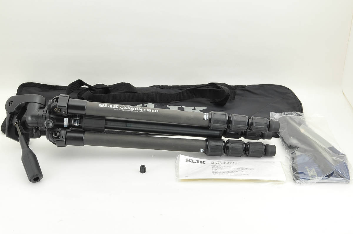 〓良品〓SLIK スリック CARBON カーボン 三脚 814EX #1300 【公式通販】