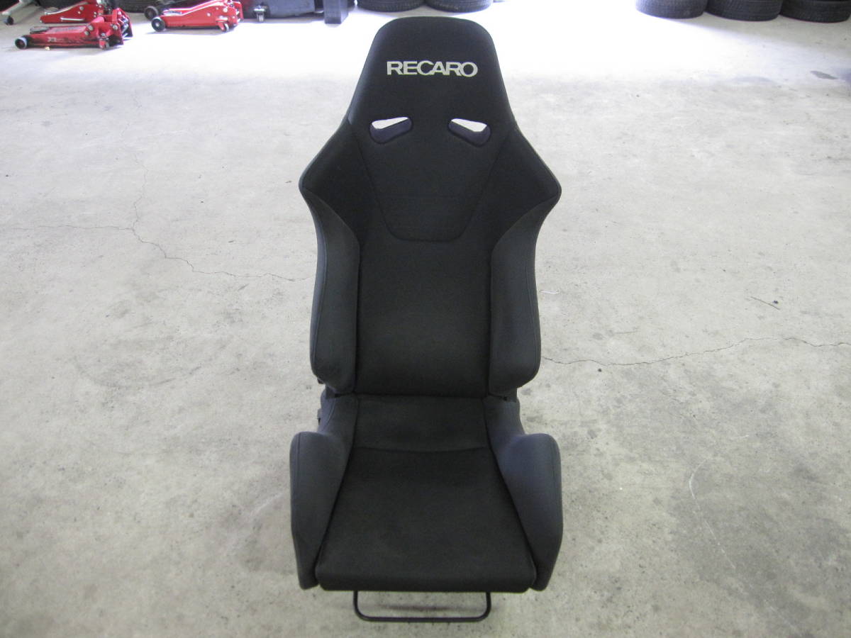 p96】中古 RECARO(レカロ) セミバケットシート運転席用(ブラック 