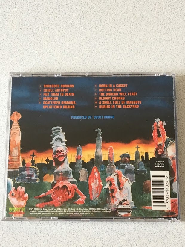 中古CD◆CANNIBAL CORPSE カンニバル・コープス / EATEN BACK TO LIFE◆ 輸入盤 _2