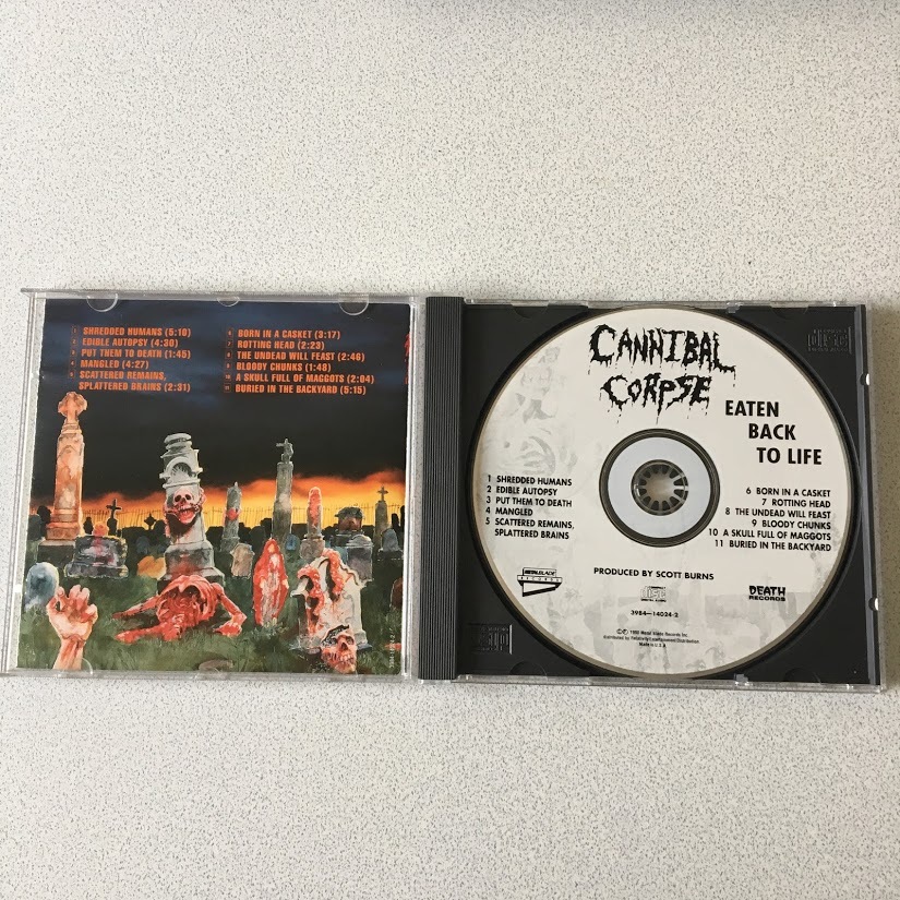 中古CD◆CANNIBAL CORPSE カンニバル・コープス / EATEN BACK TO LIFE◆ 輸入盤 _4