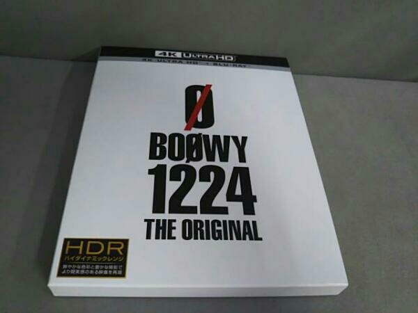 BOOWY 1224 -THE ORIGINAL-(4K ULTRA HD+Blu-ray Disc) ブルーレイ J