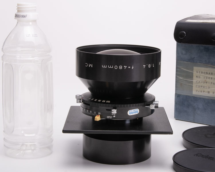 大判レンズ Rodenstock Sironar-N 480mm f8.4 RODENSTOCK Sironar-N 480mm F8.4 ジナー規格ボード付き 11x14カバー
