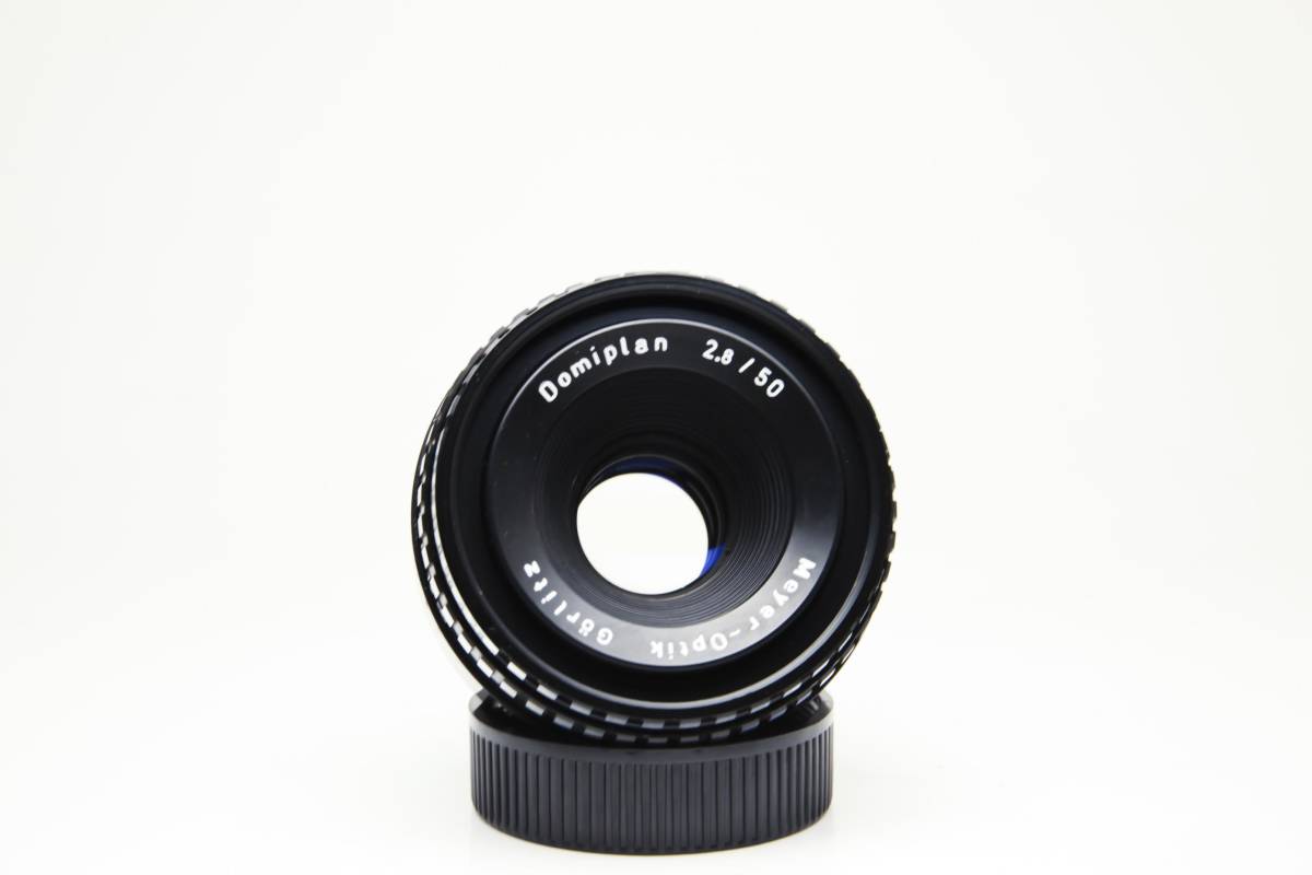 ドイツ製 Meyer-Optik Domiplan 2.8/50 Triplet ゼブラ M42 40N