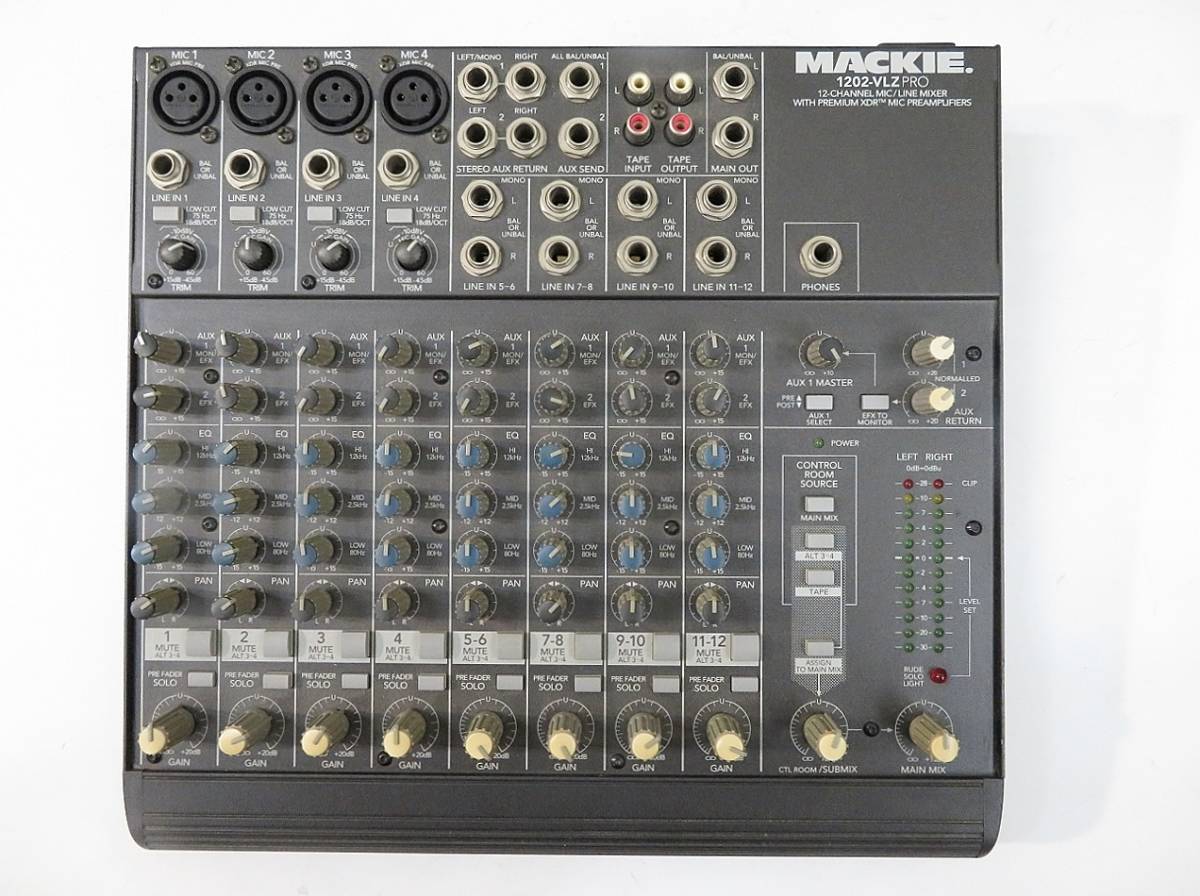 MACKIE/マッキー 1202-VLZ PRO アナログミキサー (603
