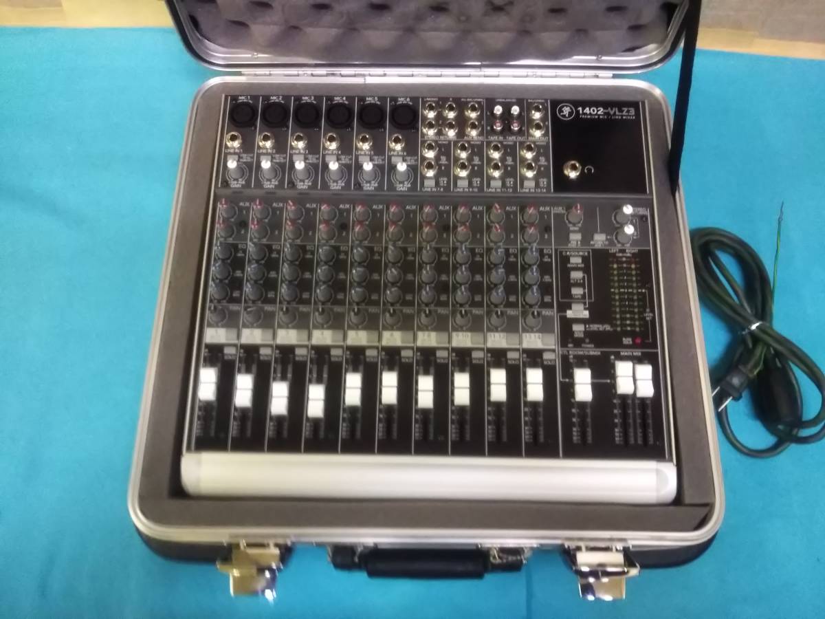 MACKIE 1402-VLZ3 14チャンネルアナログミキサー 完美品 1402-VLZ3