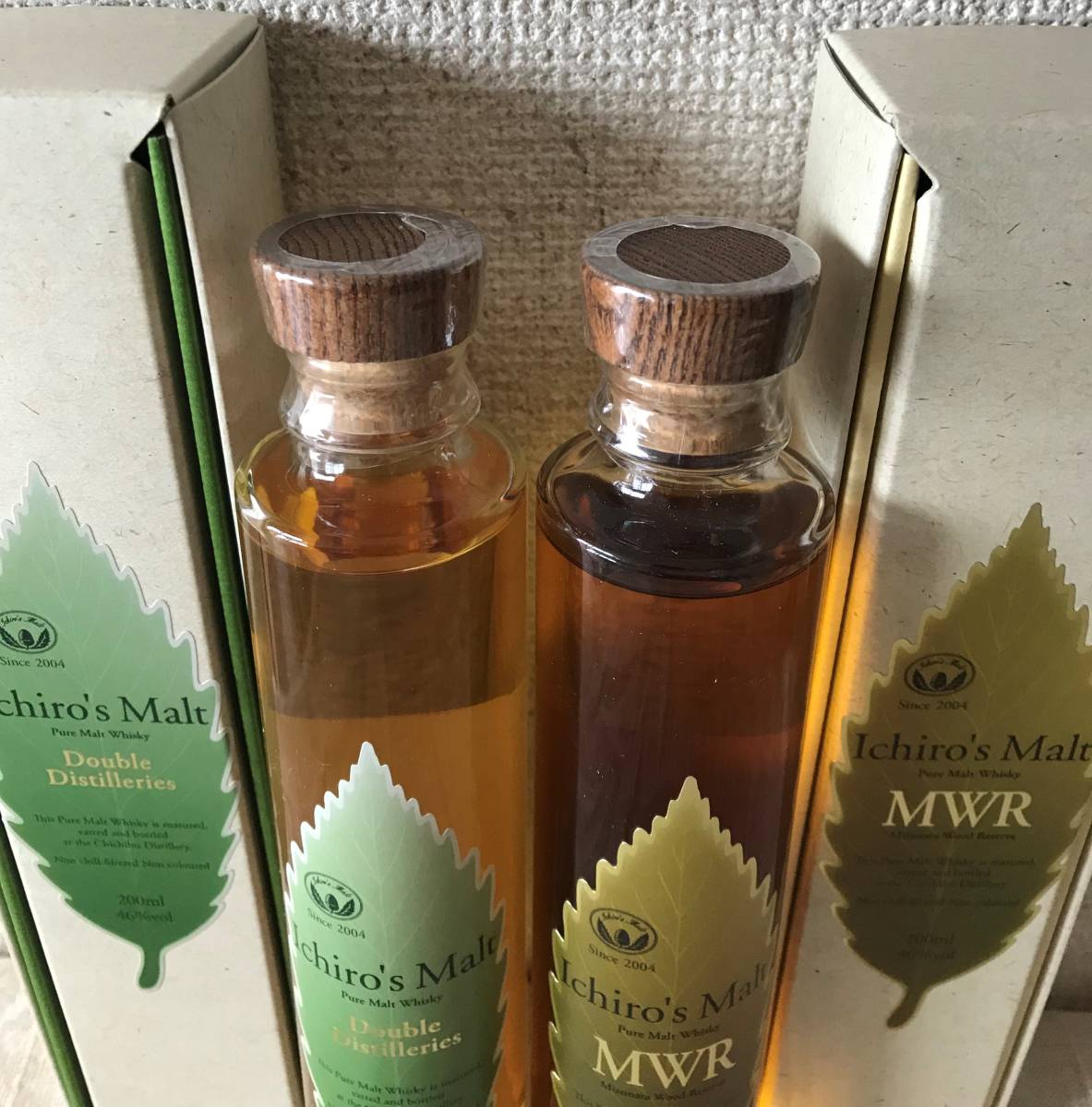 未開栓】Ichiro's Malt(イチローズモルト)☆リーフシリーズ☆MWR