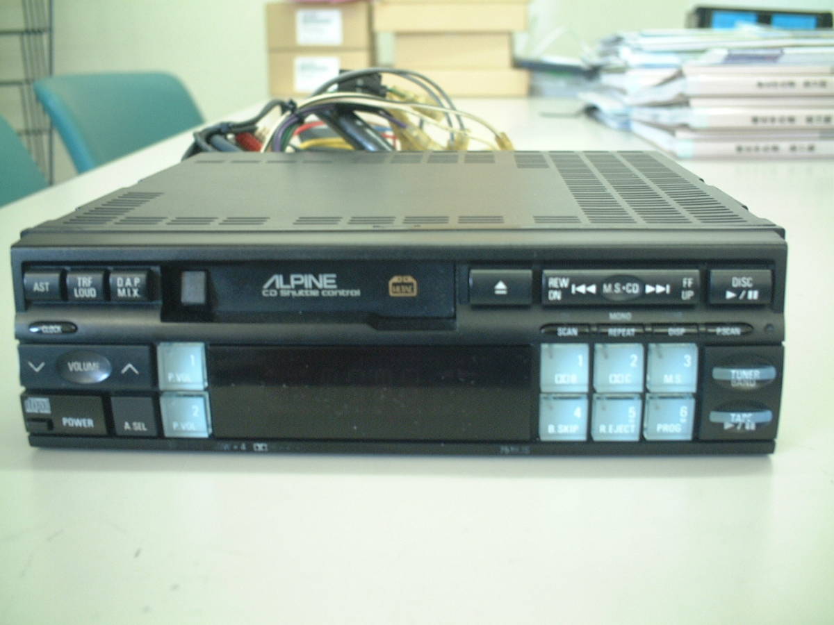 カセットデッキ ALPINE アルパイン 7519JS - 7519J Alpine 当時物 &amp
