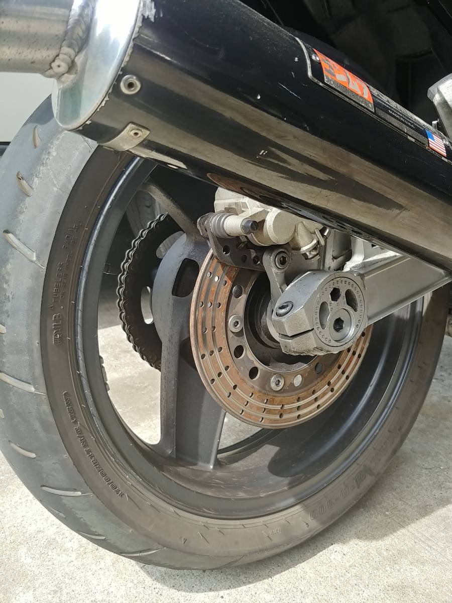 GPZ900R GPZ900R（A7～）用ZRX1100流用ワイドフロントホイール zzr400 