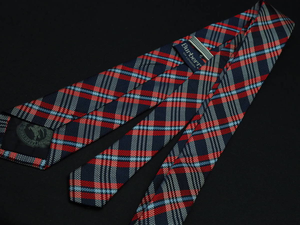 バーバリー BURBERRY ネクタイ 美品 ITALY イタリア製 イタリア製 