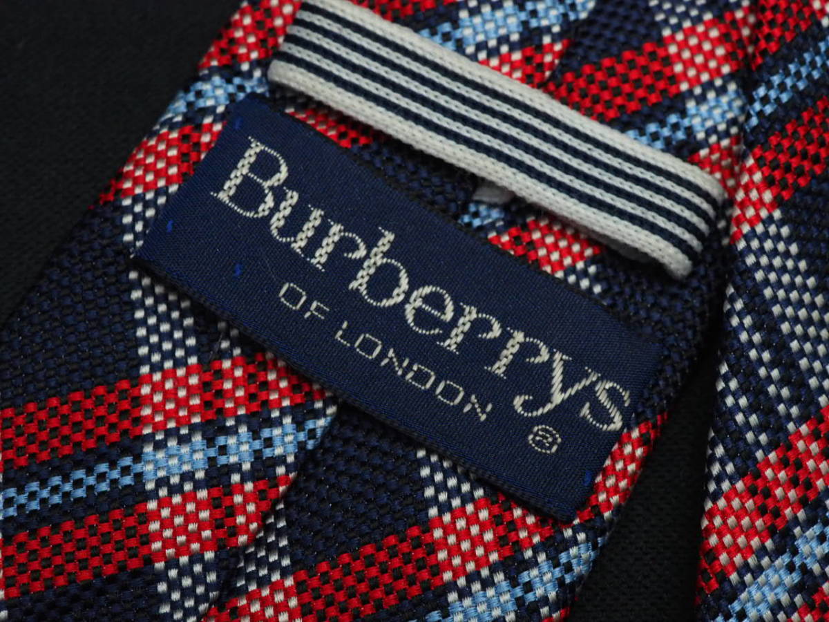 バーバリー BURBERRY ネクタイ 美品 ITALY イタリア製 イタリア製 