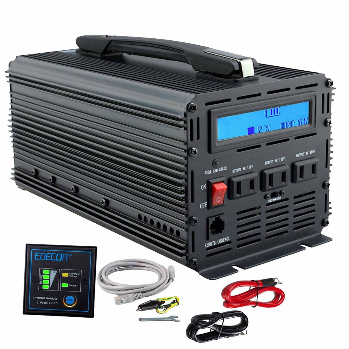インバーター 正弦波 12V 2000W 12v DC 100v 100V 2000w 4000W - 車 