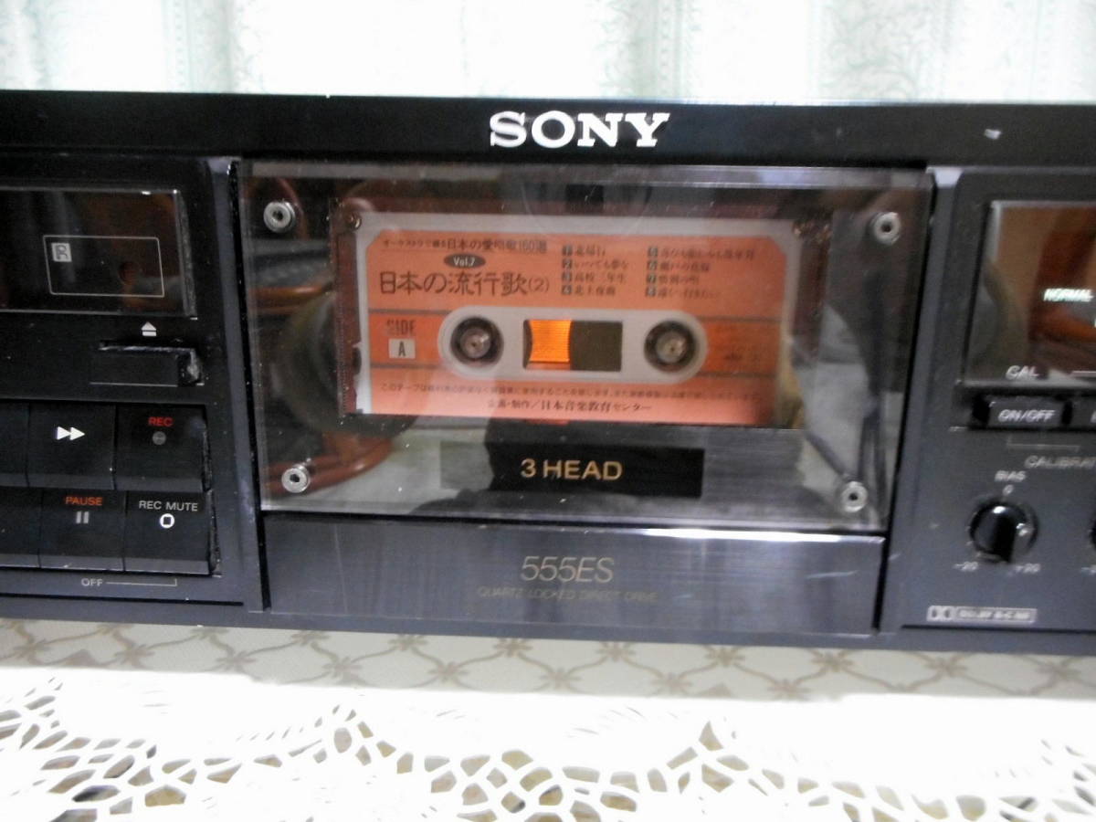 SONY カセットデッキ ソニー | TC-K555ESX 3ヘッドカセットデッキ 