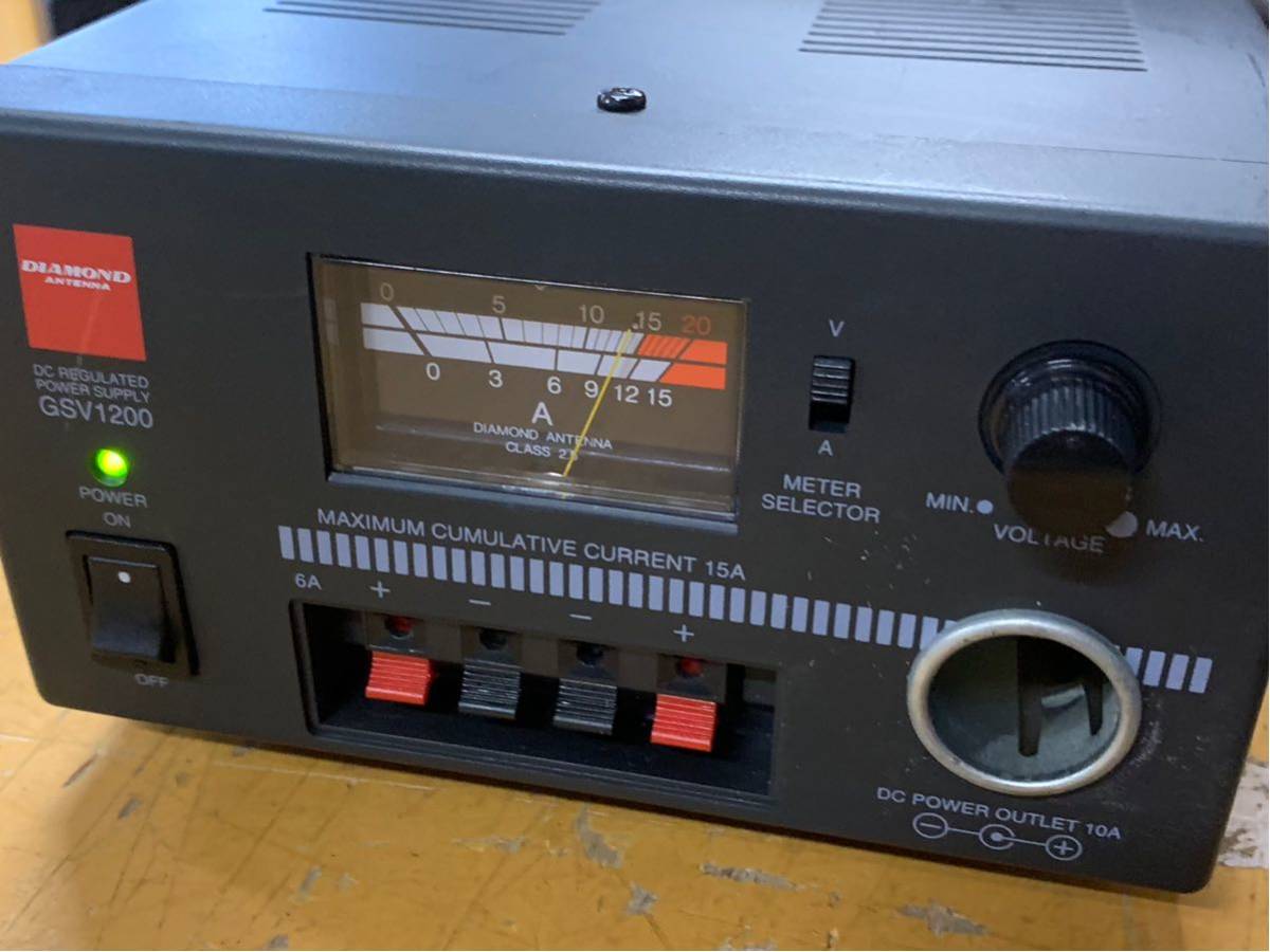 GSV1200 直流安定化電源 GSV1200 DIAMOND - 直流安定化電源 ANTENNA 価格 安値 最 h9132