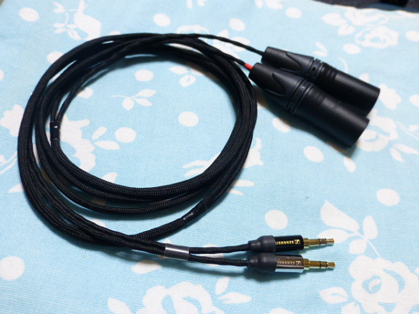 T1 2nd MDR-Z7 用ケーブル MOGAMI 2944 XLRコネクタ 3ピン×2 HA-SW01