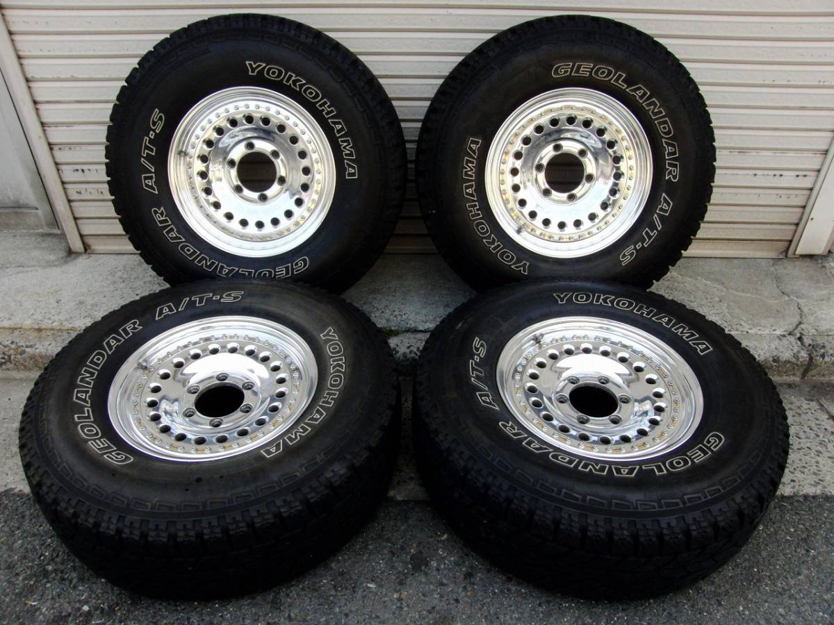 新作，人気 Epsilon Japan アルミ PCD139.7 6H GEOLANDER 265/75R16 4本セット(ラジアルタイヤ)｜売買されたオークション情報、yahooの商品情報をアーカイブ公開 - オークファン 6穴