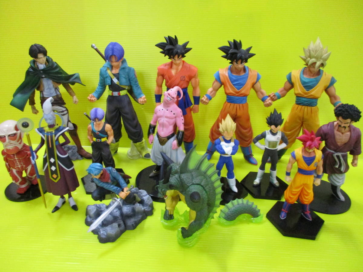 ☆ジャンク品☆ドラゴンボール 進撃の巨人 フィギュア 大量 まとめ