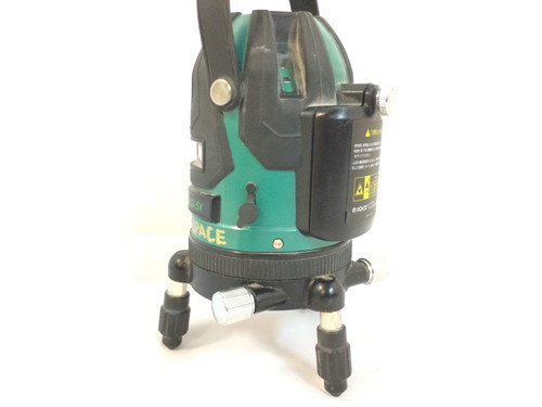 k156*80【中古】VOICE グリーンレーザー墨出し器 VLG-5X VOICE