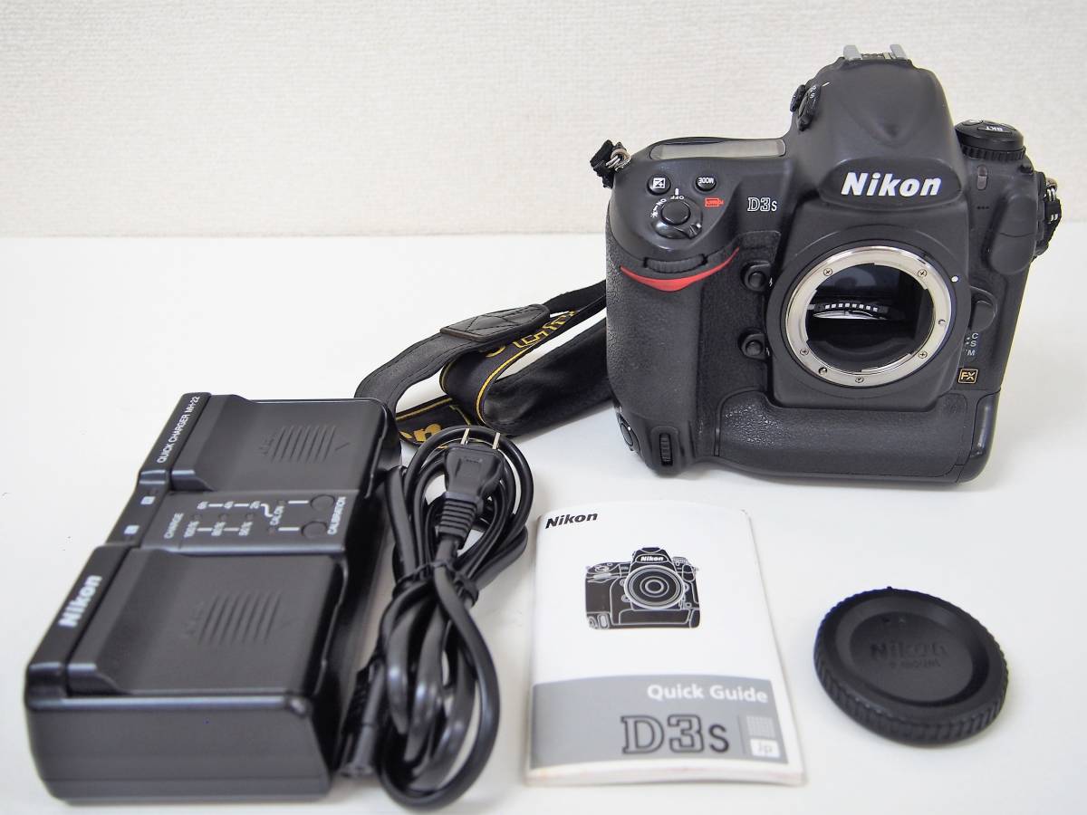 2 ニコン Nikon D3s ボディ 一眼レフ カメラ プロ機 フラッグシップ機 クイックチャージャーmh 22 取説 返品可 ニコン 売買されたオークション情報 Yahooの商品情報をアーカイブ公開 オークファン Aucfan Com