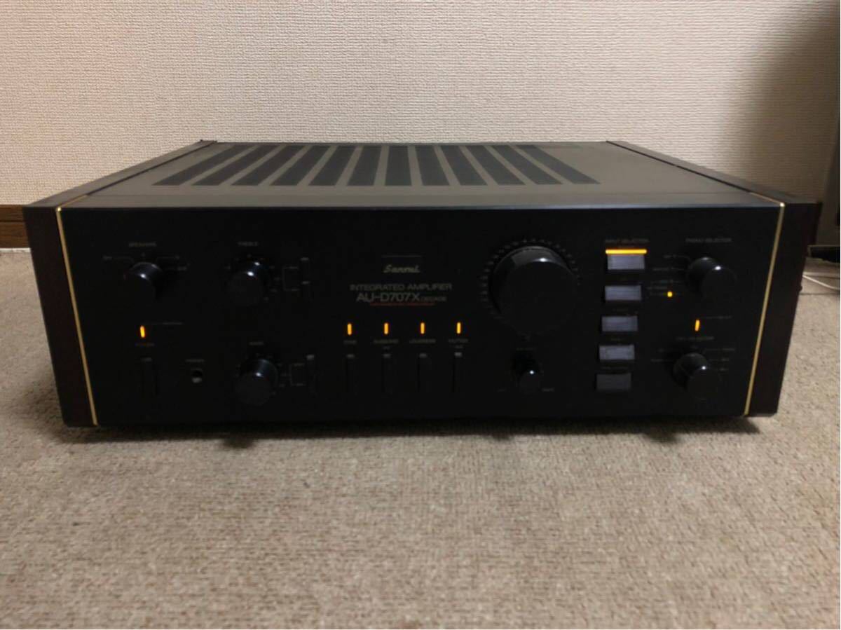 SANSUI サンスイ 山水 AU-D707X プリメインアンプ オーディオ機器