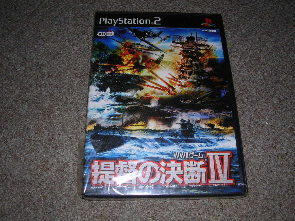 PS2☆提督の決断Ⅳ☆未使用 ,PS2 【公式通販】