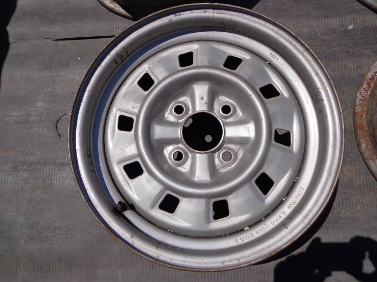 R31スカイライン用純正スチールホイール 【公式通販】