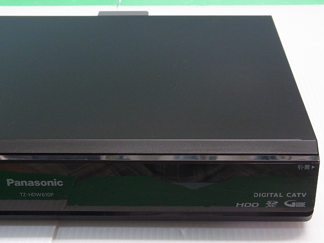 ！確実 設定書付 TZ-HDW 610P 内蔵HD (W録画8倍約350時間 外付け録画4TOK)付属Bカ-ドで地デジBS OK C-CAS不要!◎接続も付属品でOK DLNA対応_4
