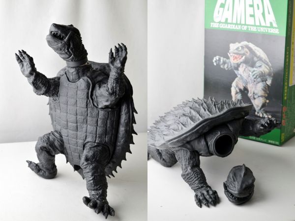 QB11 ガメラ TYPE 1995 1:350 ソフビ組立キット 大怪獣空中決戦 海洋堂
