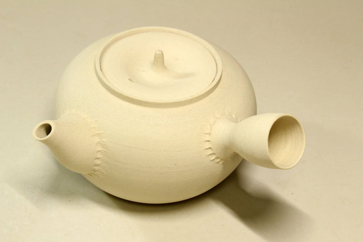 ボーフラ 白泥 煎茶道具 Yahoo!オークション 「煎茶道具 湯沸かし 瓷創 