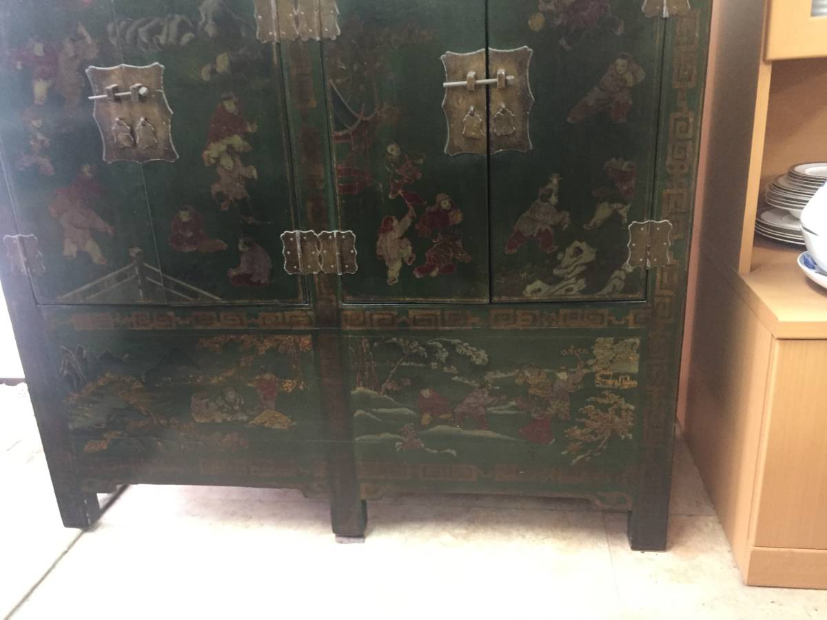 中国 サイドボード キャビネット 李朝 箪笥 キャビネット 李朝家具