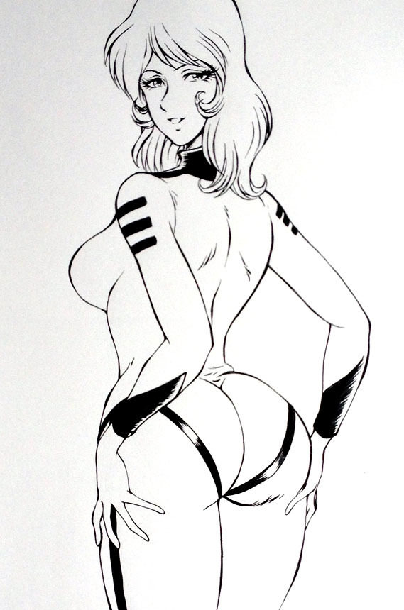 宇宙戦艦ヤマト 森雪 リーバイス渡辺 イラスト原画 手描きイラスト 売買されたオークション情報 Yahooの商品情報をアーカイブ公開 オークファン Aucfan Com