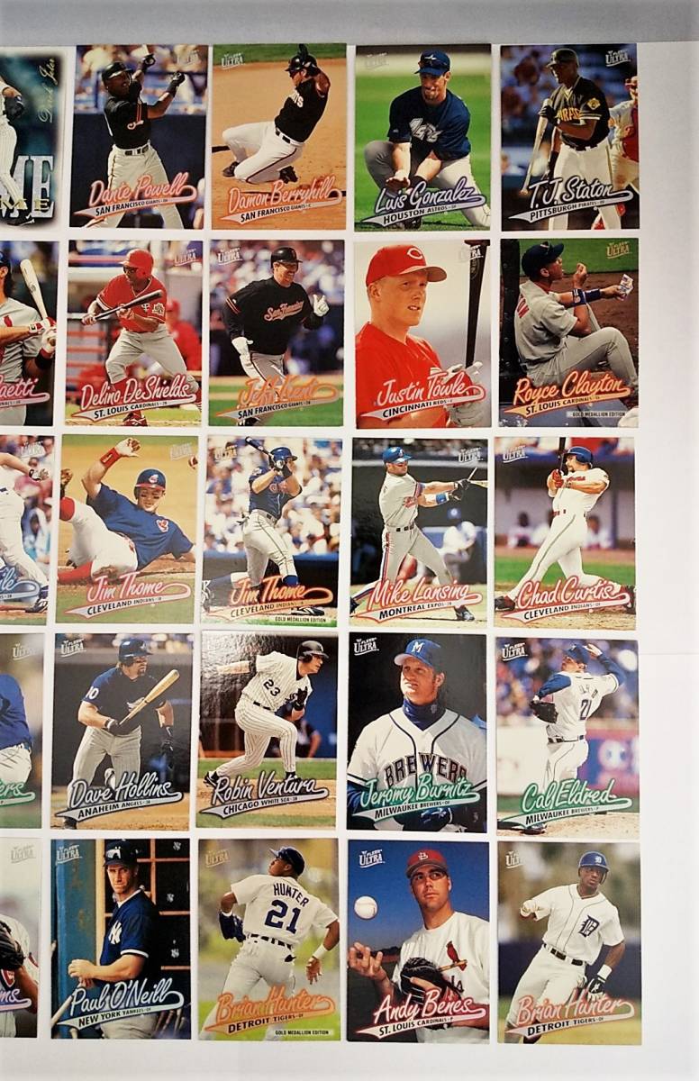 野球カード ベースボールカード MLB メジャーリーグ コレクター放出品 40枚まとめて(Fleer、Sky Box)｜売買されたオークション