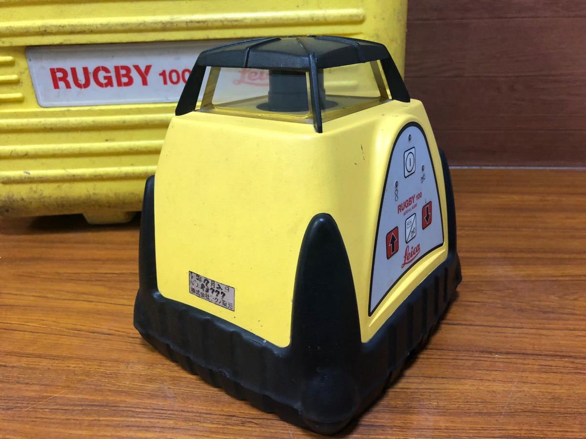 ライカ 、RUGBY 100 、回転レーザーレベル 、動作未確認! ライカ 、RUGBY 100 、回転レーザーレベル 、動作未確認!