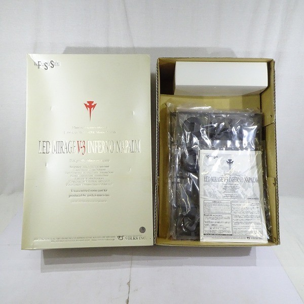 【訳アリ】1/100 レッドミラージュ V-3 インフェルノナパーム 「ファイブスター物語」 ガレージキット 75129726