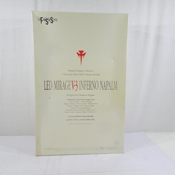 【訳アリ】1/100 レッドミラージュ V-3 インフェルノナパーム 「ファイブスター物語」 ガレージキット 75129726
