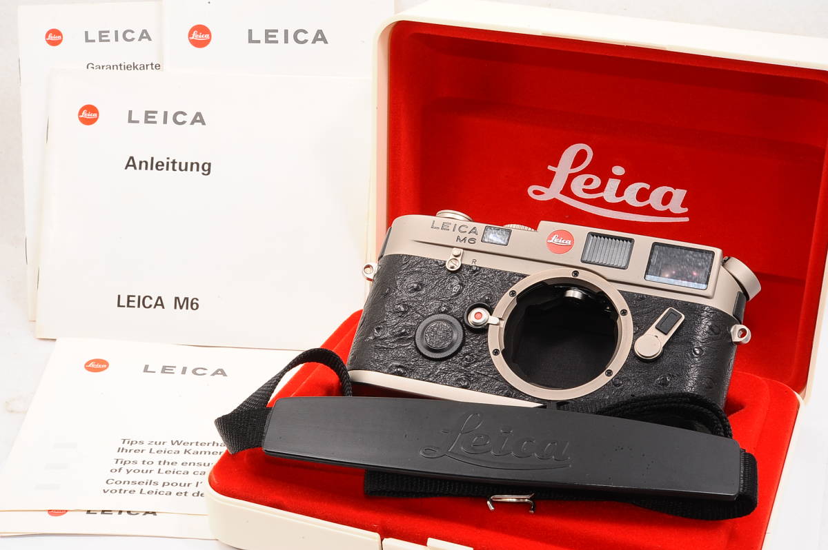 ライカ LEICA M6 - チタン ボディ レンジファインダーカメラ ＋ 取説