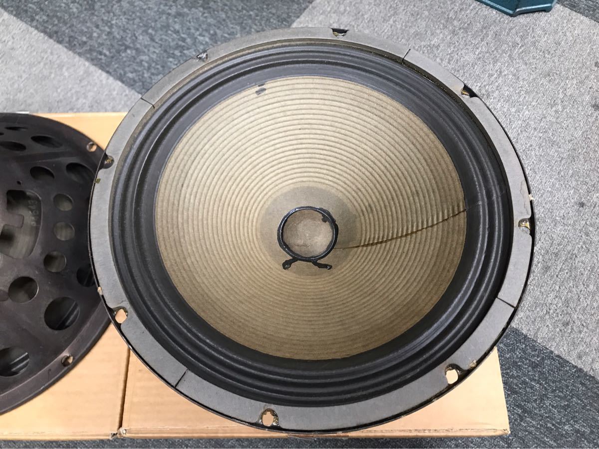 ジャンク スピーカー ① Oxford 12T6-13 Fender Twin Reverb 用 取外し