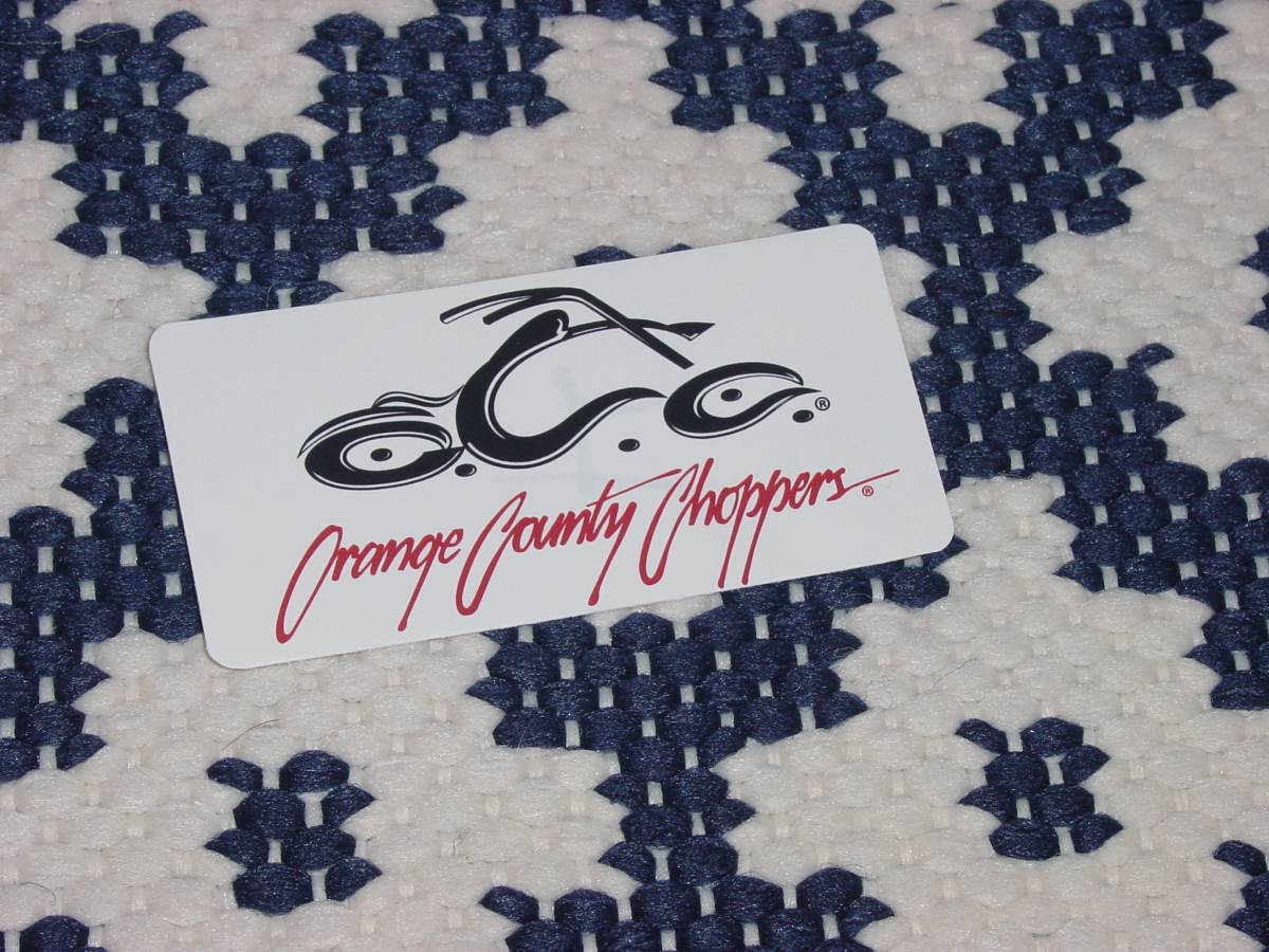 OCC Classic OCC Sticker Orange County Choppers オレンジカウンティチョッパーズ(ステッカー ...