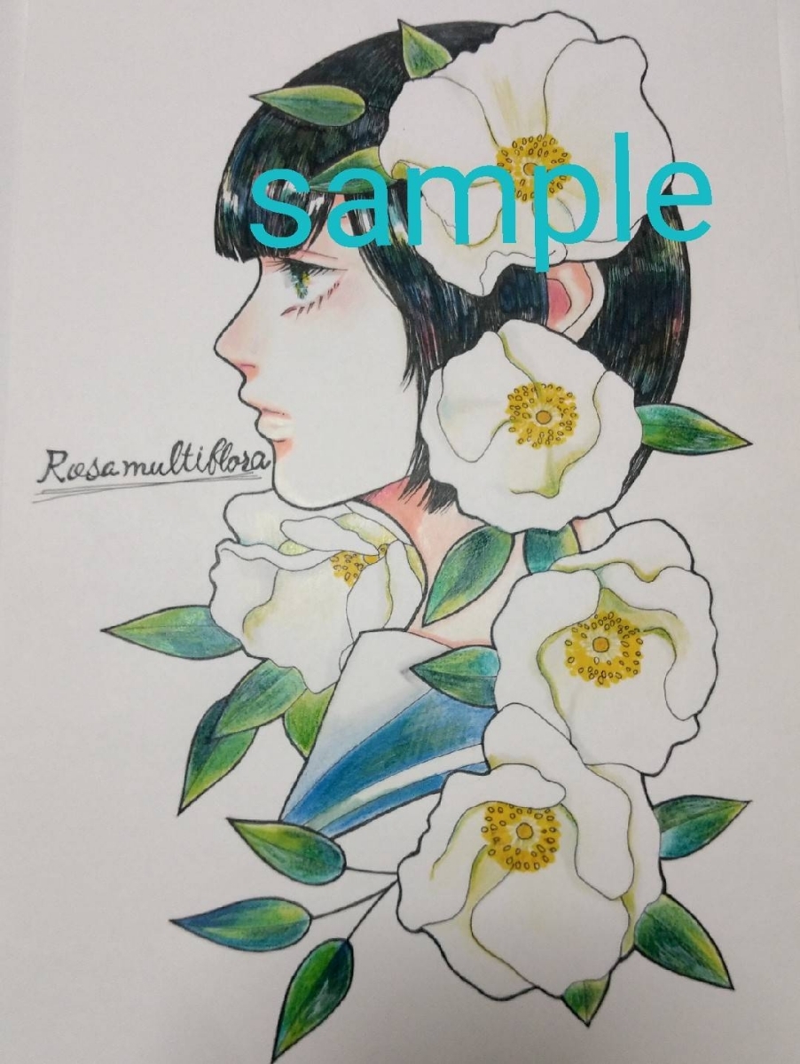 オリジナル手描きイラスト 女の子 イバラ 手描きイラスト 売買されたオークション情報 Yahooの商品情報をアーカイブ公開 オークファン Aucfan Com