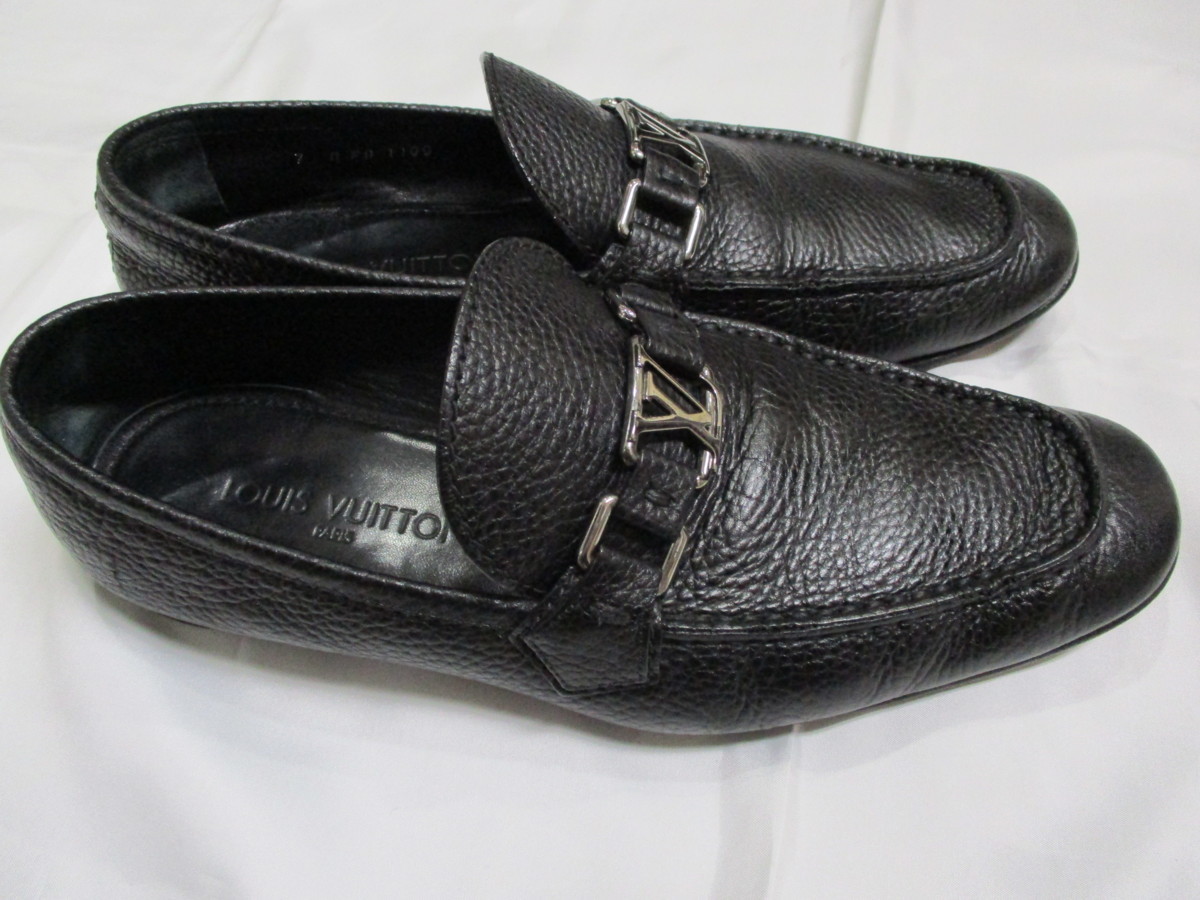 中古】 ルイヴィトンLouis Vuitton) 革靴 ビジネスシューズ サイズ 7 