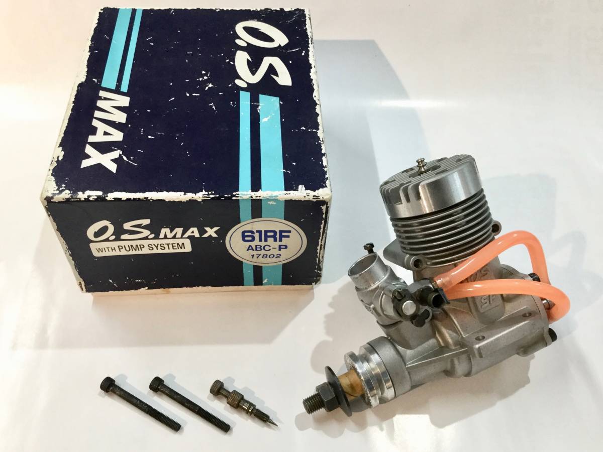 小川精機　O.S.MAX-90F SR ラジコン飛行機エンジン O.S.MAX 61RF ABC 小川精機 ラジコン飛行機用エンジン未使用 OS ABC-P