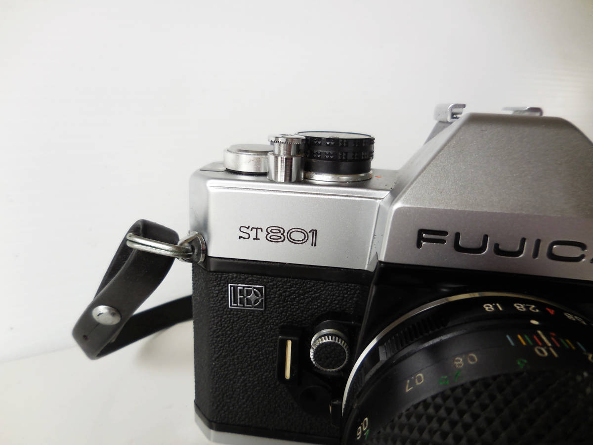 FUJICA ST801 EBC55mmF1.8単焦点 ST801（プリズム腐食無し）M42、MF機