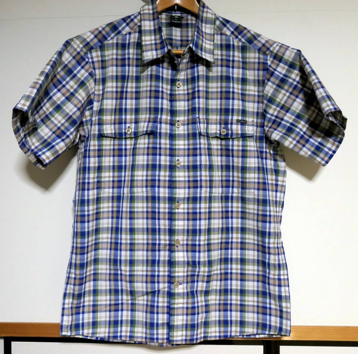 本物保証，100%新品 モンベル mont-bell WIC. ライト ハーフスリーブシャツ PUID Lサイズ ほぼ着ていません(男性用)｜売買されたオークション情報、yahooの商品情報をアーカイブ公開 - オークファン 男性用