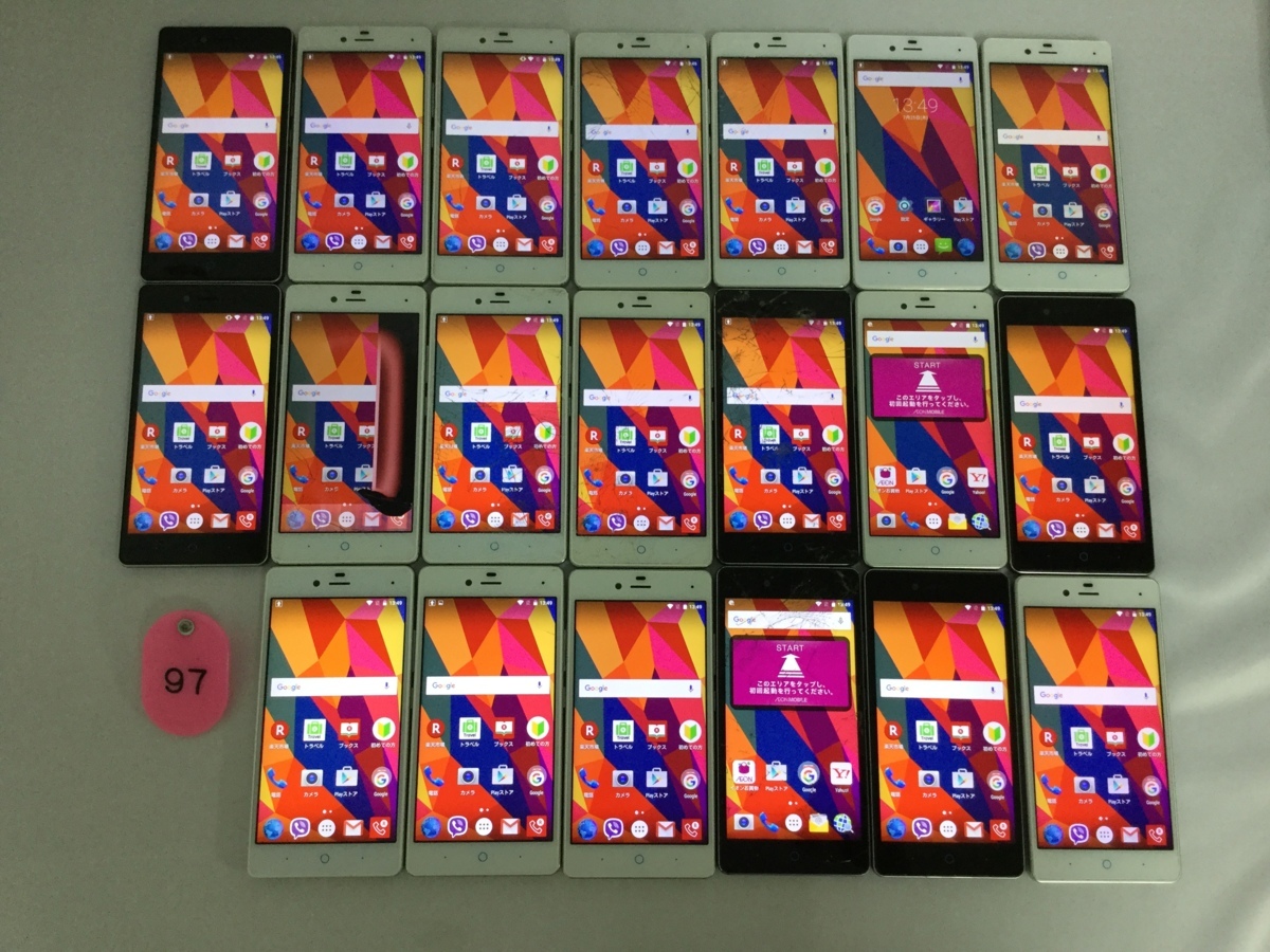 A【JUNK】ZTE BLADE E01 20台セット　0724-97_1